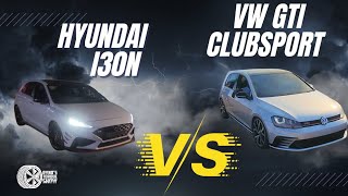 Hyundai i30n DCT vs VW GOLF GTI ClubsportLets settle this August 2024 [upl. by Irej]