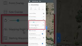 Drone Deploy settings for a 2D Orthophoto Orthomosaic aerial survey photo aerialphotography [upl. by Cleland729]