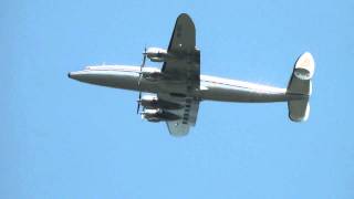 Flugtage Dittingen 2011  Super Constellation [upl. by Anawik507]