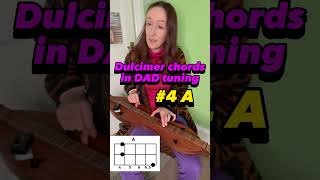 Essential dulcimer chords in DAD tuning 4 A FREE chord chart dulcimer chordchart [upl. by Bevin]