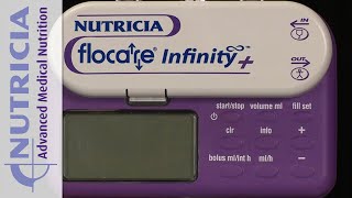 Programmierung der Flocare Infinity Ernährungspumpe  Nutricia [upl. by Amyaj]