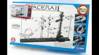 SpaceRail Level 1  Built your own mini rollercoaster [upl. by Pollie]