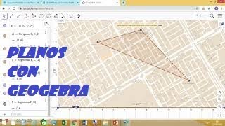 GEOGEBRA PLANOS EQUIDISTANCIA [upl. by Akeim]