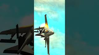 IF YOU CRASH A PLANE INTO ANOTHER PLANE IN GTA GAMES [upl. by Atahs]