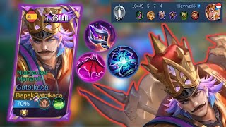 HYLOS NANGIS‼️ INILAH BUILD GATOTKACA TERSAKIT amp TERKUAT SAMPE BIKIN HYLOS MENANGIS😱 [upl. by Eahsal554]