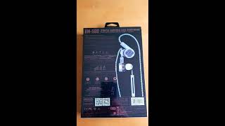 Remax RM590 HIFI Headphones with Triple Coil [upl. by Nednal862]