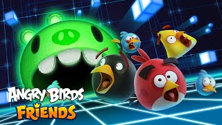 Angry Birds Friends Pigini Beach Mighty Eagle All Levels [upl. by Amati]