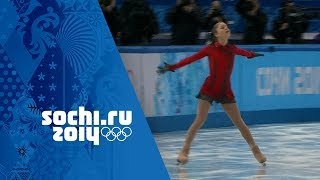 Team Figure Skating  Ladies Free Skating Final  Sochi 2014 Winter Olympics [upl. by Guilbert]