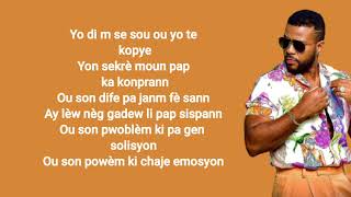 HARMONIK  incroyable lyrics 🎵 [upl. by Iramohs]