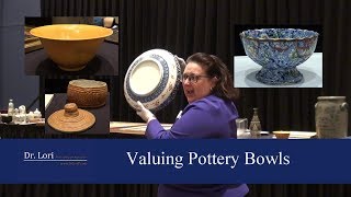 Secrets to Value Antique Ceramic Pottery Bowls by Dr Lori [upl. by Ainesell]