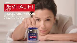 Nuevo Revitalift Láser PressedCream con retinol puro  niacinamida  LORÉAL PARIS [upl. by Nnyliak]