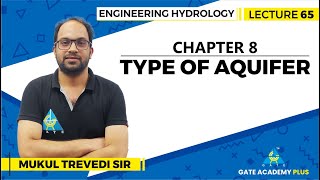 Lecture 65  Chapter 8  Type of Aquifer  Engineering Hydrology [upl. by Towill]