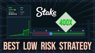 The BEST Low Risk Dice STRATEGY HIGH REWARD  Stake [upl. by Yard]