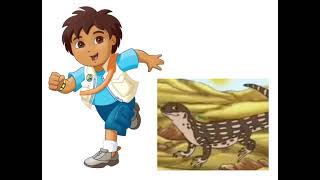 Go Diego Go The Iguana Song [upl. by Atsirhc]