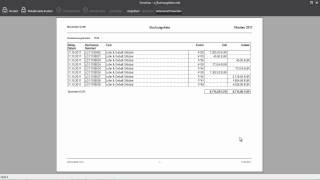 Buchungsliste drucken oder übertragen in Lexware Lohn amp Gehalt 2012 [upl. by Ardnal]