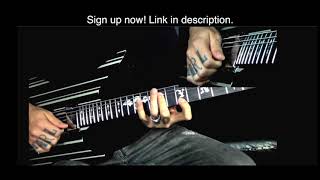 Synyster Gates Lesson in HD [upl. by Wales]