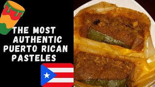 THE MOST AUTHENTIC PUERTO RICAN PASTELES [upl. by Bridgette518]