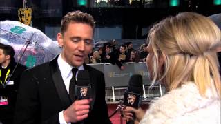 Tom Hiddleston  Film Awards Red Carpet 2013 [upl. by Kara-Lynn]