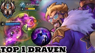 Wild rift Draventop 1 Draven game play rank challnger [upl. by Cathleen]