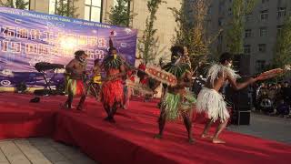 Cultural Fiesta Liaoning Shihua UniversityChina PNG students [upl. by Sidras260]