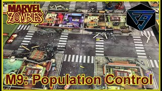 Marvel Zombies  A Zombicide Game  Mission 9 Population Control [upl. by Ahmad]