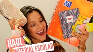 HAUL MATERIAL ESCOLAR 2016  Carolina Acúrcio [upl. by Brice]