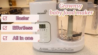 How to use GROWNSY baby food maker [upl. by Sparky735]