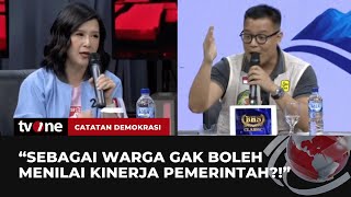 Pangeran Siahaan Sindir Gibran yang Tidak Mengindahkan Aturan Debat  Catatan Demokrasi tvOne [upl. by Felipa]