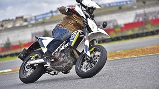 Husqvarna 701 Supermoto  Test [upl. by Beatrix]