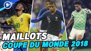 Tous les maillots de la Coupe du monde 2018 [upl. by Varden813]