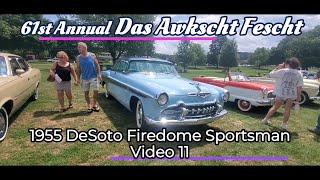 1955 DeSoto Firedome Sportsman Das Awkscht Fescht 2024 video 11 shortvideo desoto moparornocar [upl. by Kipper]