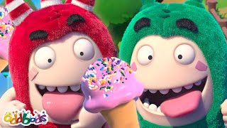 ODDBODS  NEW  DOUBLE SCOOP🍦 Best Oddbods Full Episode  Funny Cartoons [upl. by Mathur]