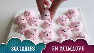 🍥 RECETTE GUIMAUVE MAISON FACILE 🍥 Comment faire des Marshmallows en forme de petits Oursons Kawaii [upl. by Nesnar]