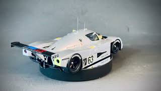 Sauber C9  124 Tamiya [upl. by Torrance]