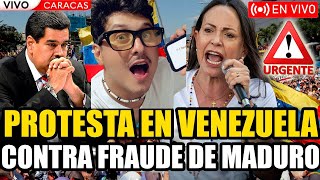 🚨EN VIVO🚨📢 VENEZOLANOS POR EL MUNDO ENTERO BUSCAN LIBERTAD 🌎 MARCHA MUNDIAL 🚧 Reaccion [upl. by Garland]