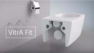 Vitra Wall Hung WC [upl. by Ydnarb]