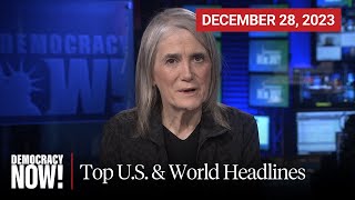 Top US amp World Headlines — December 28 2023 [upl. by Dlarrej]