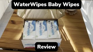 WaterWipes Baby Wipes review [upl. by Berthold]