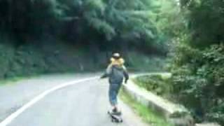 girl longboarder longboard in spain skate [upl. by Edmunda]