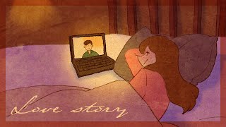 Love is all around Long Distance Relationship  A short animation based on a true story EP05 [upl. by Nalced]