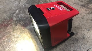 Milwaukee M18 ROVER Mounting Flood Light NOT WORTH IT [upl. by Alur253]