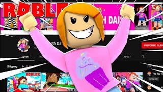 Roblox Roleplay  Molly Takes Over Daisys Channel [upl. by Ellerred]