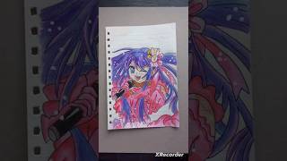 Coloring anime hoshino PART 2arzdrawing art anime mewarnaianime artist coloring hoshino [upl. by Orhtej]