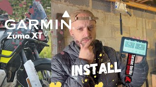 Installing A Garmin Zumo XT on the Husqvarna Norden 901 [upl. by Ehcar]