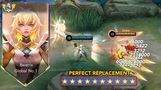 BEATRIX 98 WINRATE SECRET BUILD AND EMBLEM FULL TUTORIAL must try MLBB [upl. by Ardnoel412]