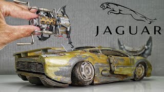 Restoration of the most expensive Jaguar in HISTORY  Restore Jaguar XJ220 [upl. by Worsham132]