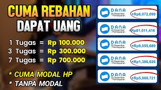 CAIR 50  700RB Hitungan Detik Kerja Freelance Online Pake HP  Cara Dapat Uang Dari Internet [upl. by Eduino991]