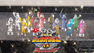 Zyuohger VS Nininger  First official crossover by me  SS AND PR arty zone [upl. by Teador]