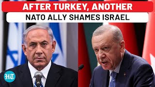 After Turkey Another NATO Members AntiIsrael Vows While Hosting Palestine Leader Abbas  Spain [upl. by Oicafinob]