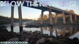 Land Based Fishing Under the New Bridge Gladstone Queensland S2E05 [upl. by Dorcea]